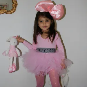 Tutu Dress Pink Long Sleeve
