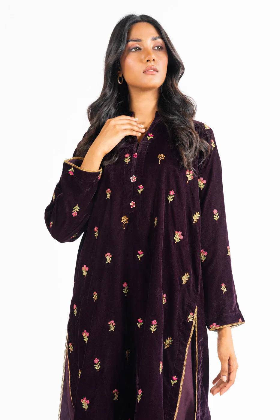 Velvet Kurti