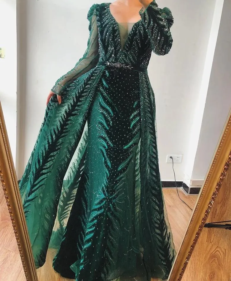 Velvet Wine Red Evening Dress