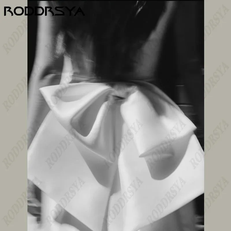 Wedding Dress Square Collar Removable Bow Robe De Mariee Spaghetti