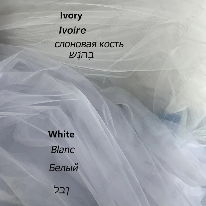 Wedding Dresses For Women Chiffon Puffy Sleeve vestido de novia