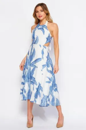 Westin Blue Palm Dress