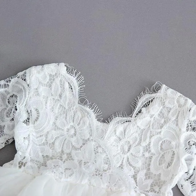 Willow Dress - Ice White