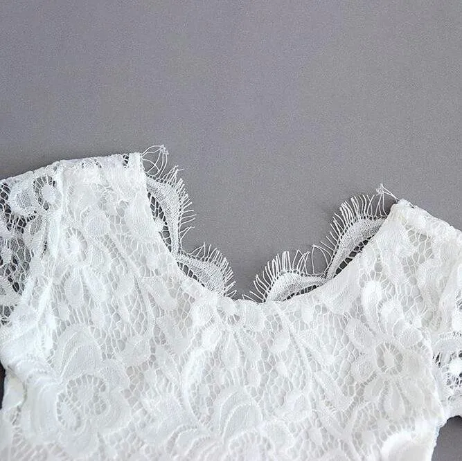 Willow Dress - Ice White