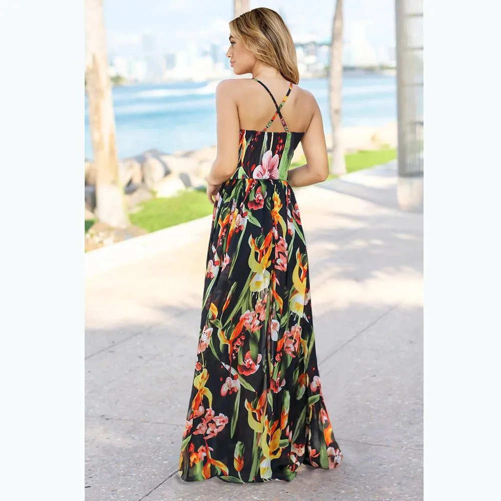 Women Summer Bohemian Long Dresses