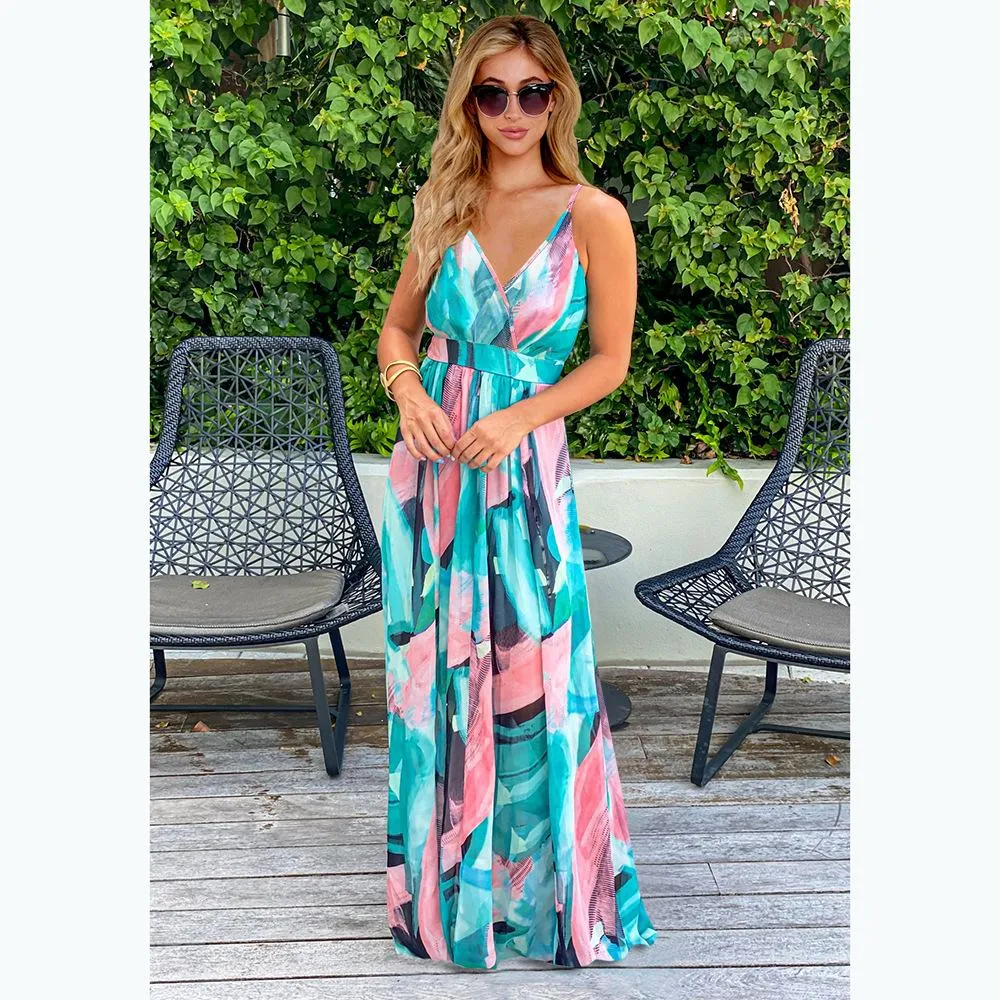 Women Summer Bohemian Long Dresses