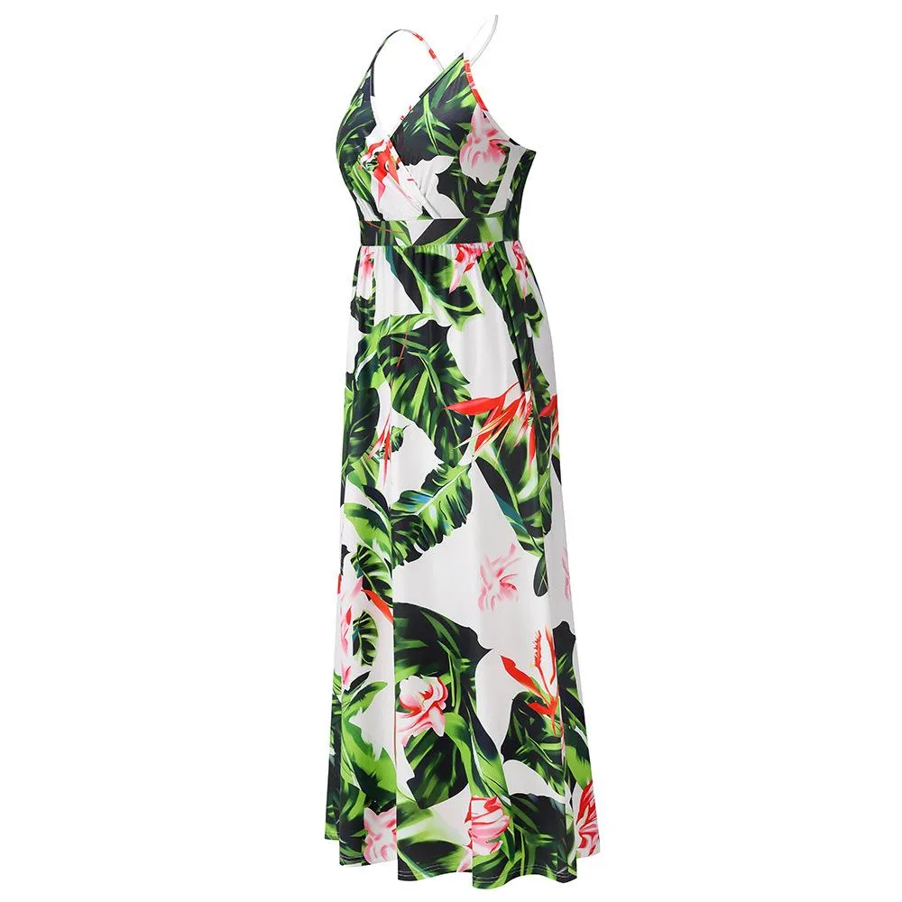 Women Summer Bohemian Long Dresses