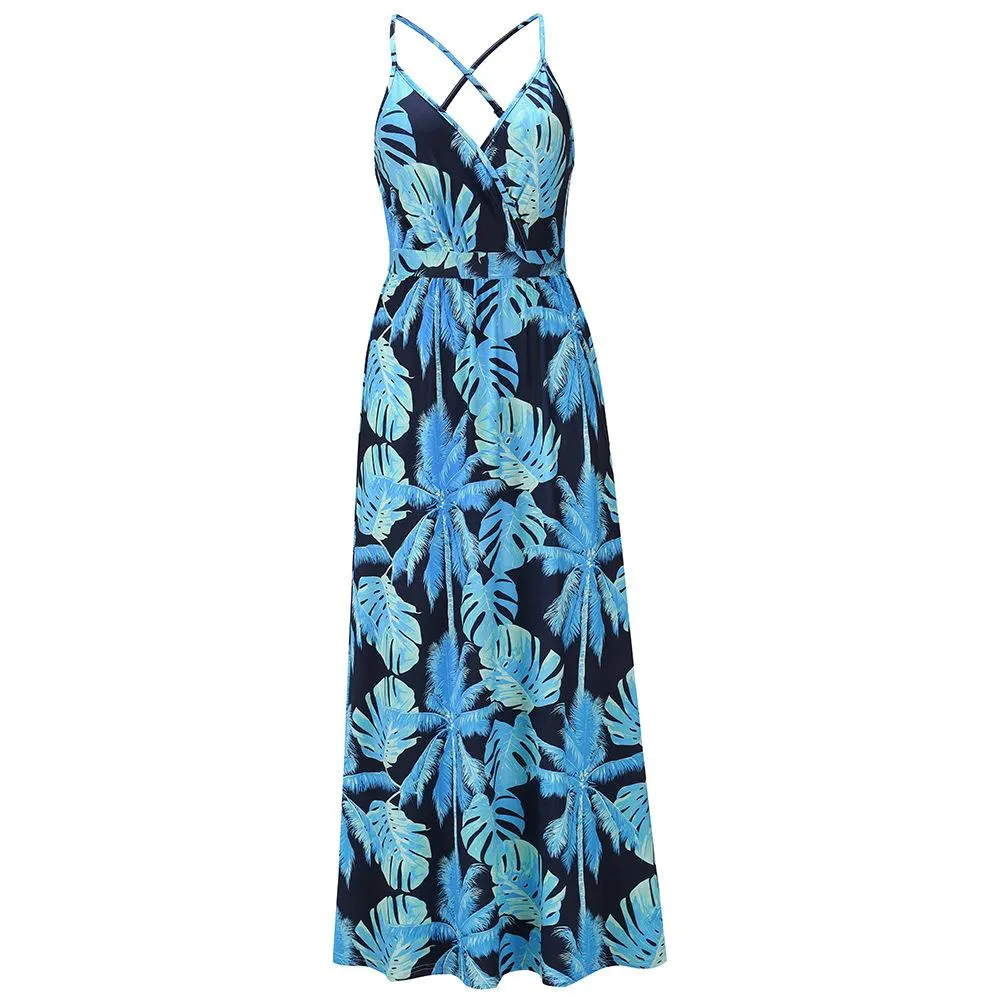 Women Summer Bohemian Long Dresses